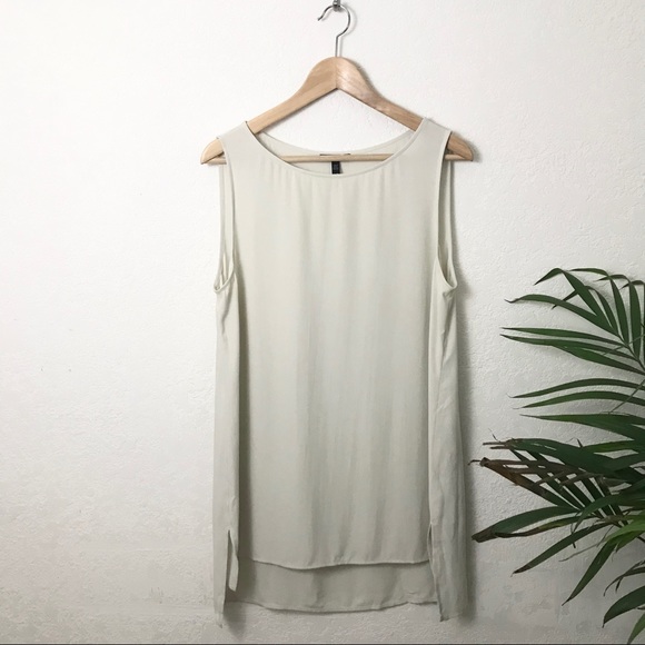Eileen Fisher Tops - * Eileen Fisher * cream colored sleeveless top